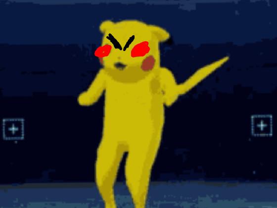 Pikachu is angry