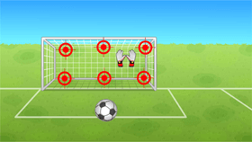 Penalty shootout game