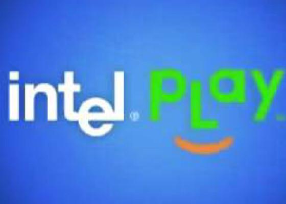 Intel play logo