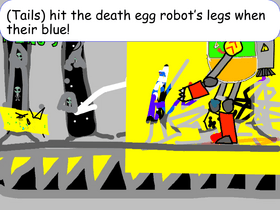 Sonic Eggman robot boss fight 1