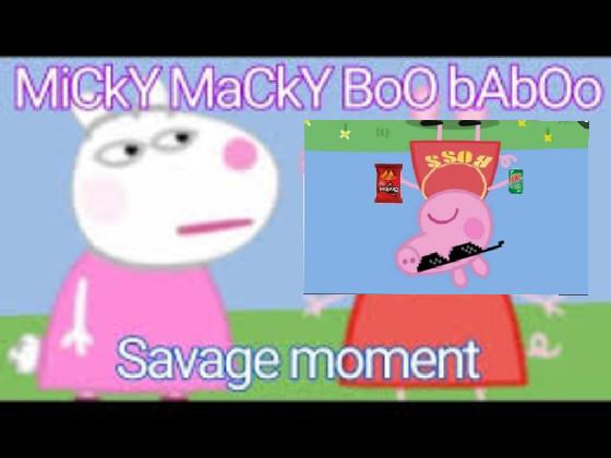 Peppa Pig Mickey Mackey Boo Ba Boo😁😁😁🦄 1 2 1 1
