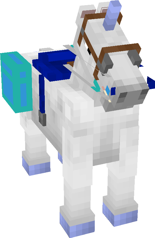 White Horse Minecraft Mobs Tynker