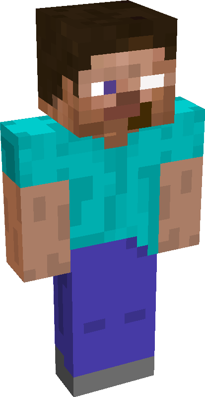 Steve Herobrine Minecraft Skin