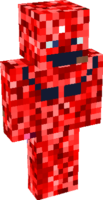 Red Creeper Minecraft Skins