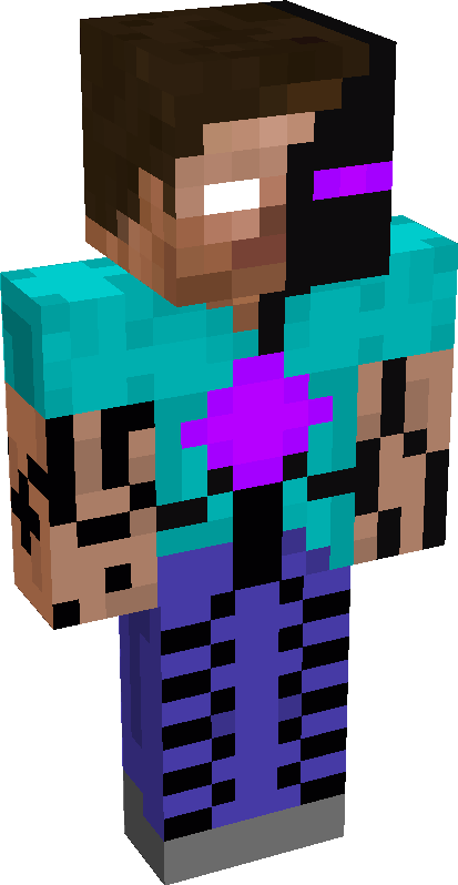 herobrine enderman, Minecraft Skin