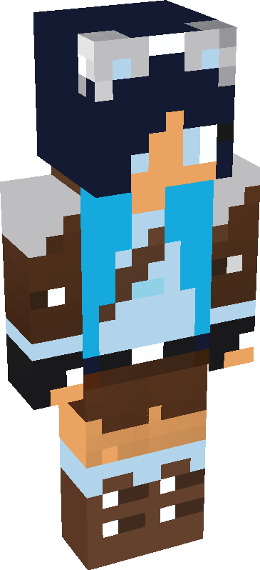 Warrior Herobrine Minecraft Skin