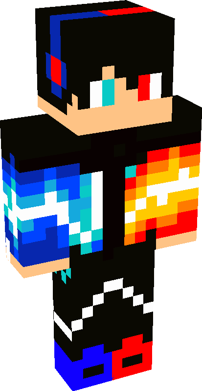 Fire and Ice Minecraft Skins