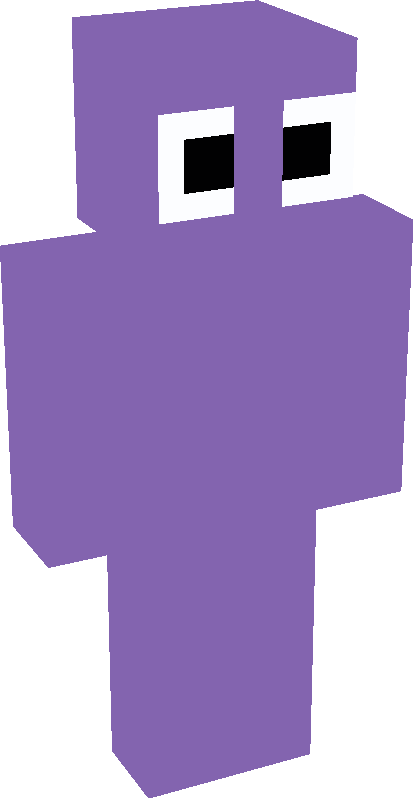 Purple (Rainbow Friends) Minecraft Mob Skin
