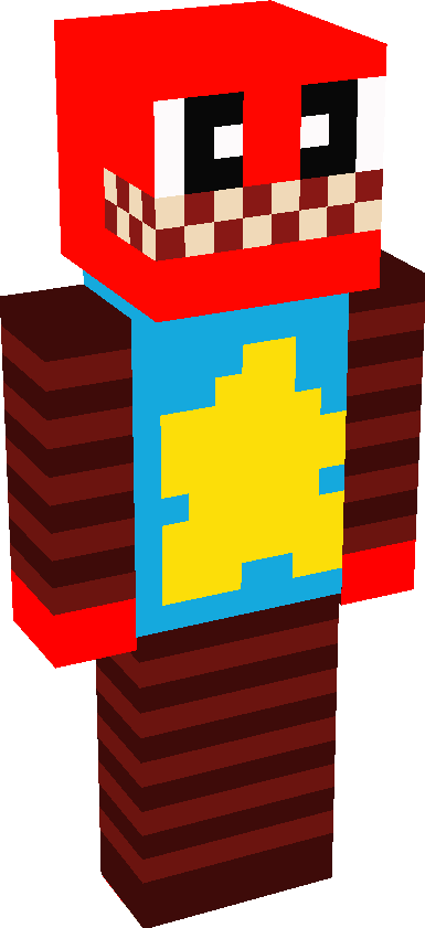 Boxy Boo, Minecraft Skin