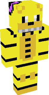 Golden Freddy Fnaf Minecraft Skin