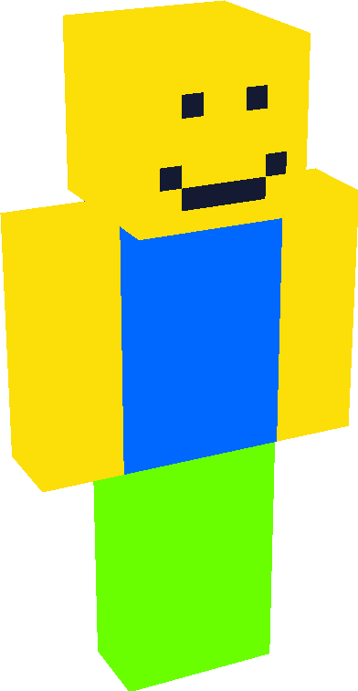 noob(roblox)  Minecraft Skin