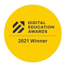 Digital Education Awards 2020 Gold Award Winner