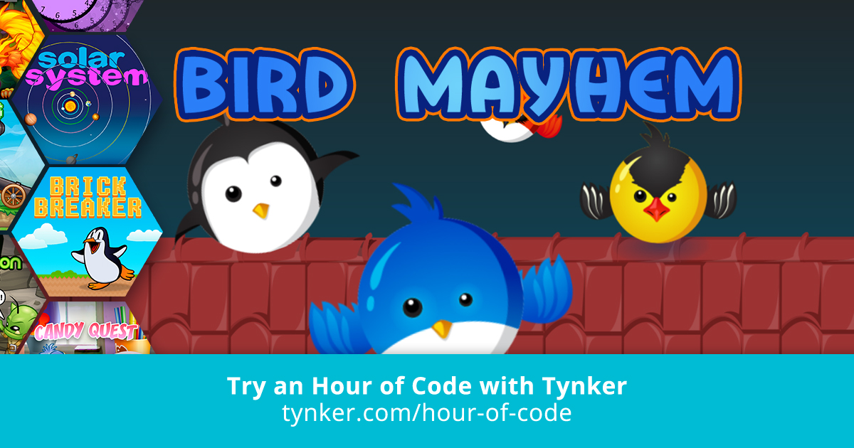 Bird Mayhem - Coding Puzzles & Projects