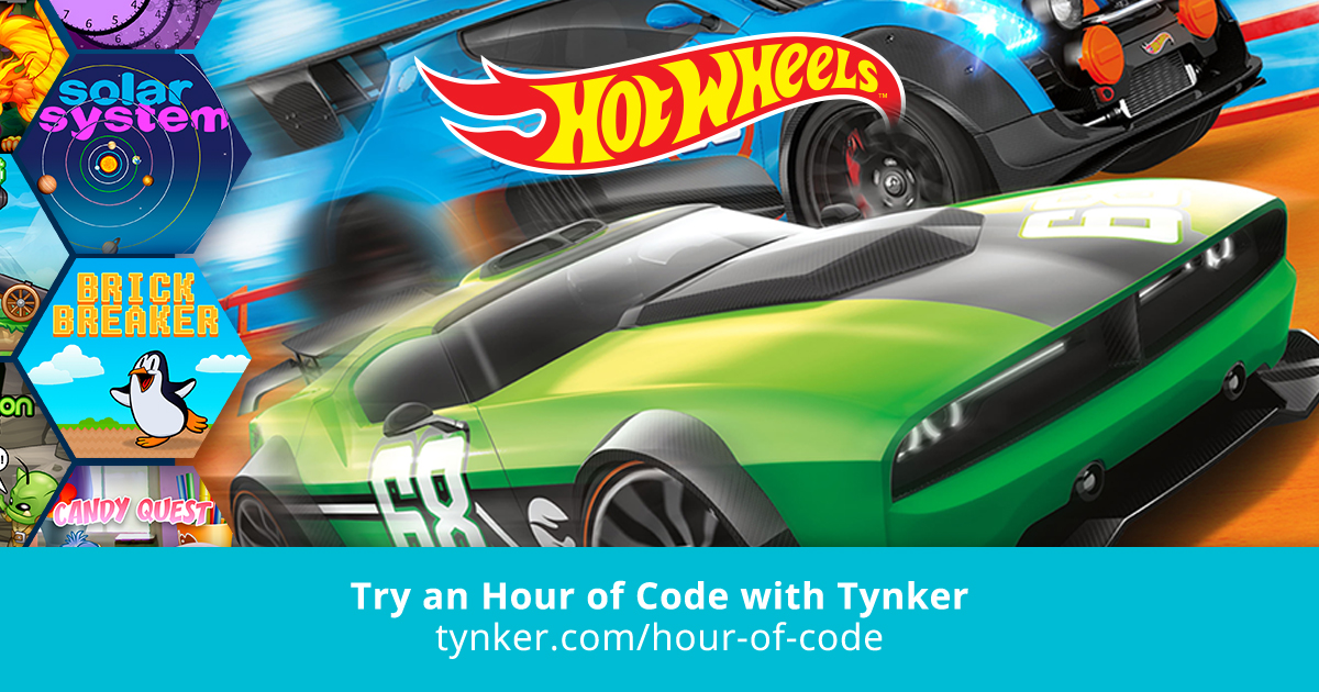 Hot Wheels Hour Of Code Tynker - hot wheels roblox codes