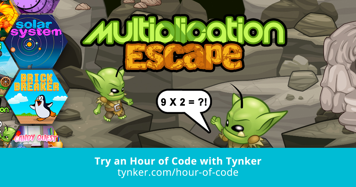 STEM | Multiplication Escape | Hour of Code | Tynker