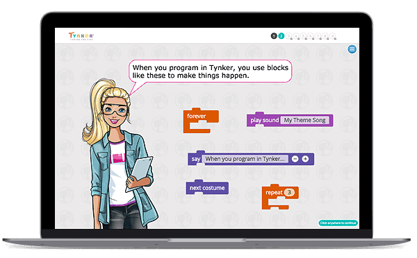 Barbie You Can Be Anything Coding For Kids Tynker