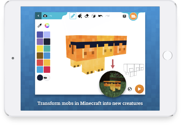 Tynker Mod Creator mobile app screenshot