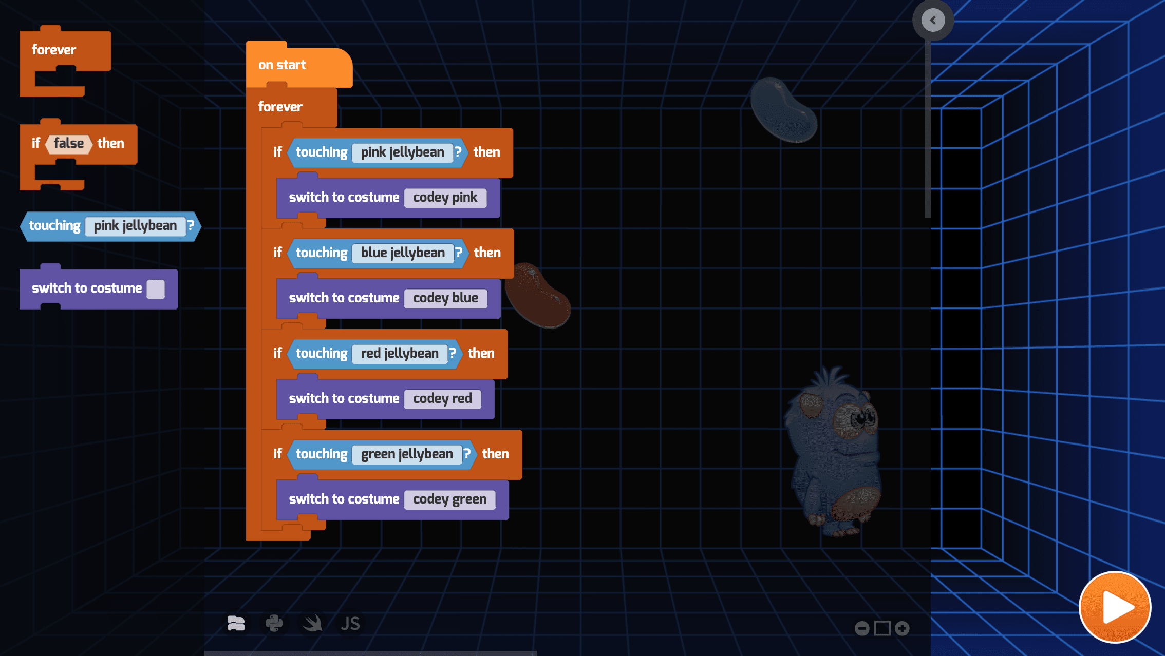 Programming 101: Lesson 13 : Adding Logic | Tynker