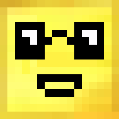 Sunglasses Face | Minecraft Blocks | Tynker