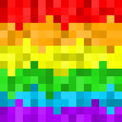 Rainbow carpet | Minecraft Blocks | Tynker