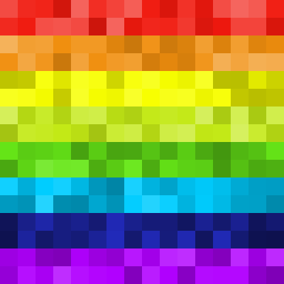 Rainbow Glass | Minecraft Blocks | Tynker