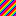 Rainbow stripes block Block 2