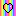 rainbow pastel heart Block 7