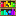Rainbow Bookshelf Block 6