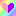 Pastel Rainbow Heart Block Block 3