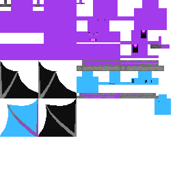 the purple and blue Ender Dragon Mob 11