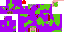 Purple and green mushroom with brown eyes and mouth for eating to much and red horns for sticking them up people's jam jars yes please use this in your new texture pack or mod straight from tinker #relatable #YEAAAAA Mob 2
