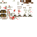 skeleton horse that ate a human Mob 5