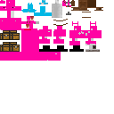 Fluffy Pink Horse Mob 4