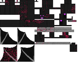 pink and black dragon AKA My mum Mob 2