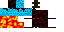 blue flame Cube Mob 4