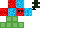red and blue slime Mob 0