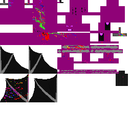 the only crazy rainbow purple ender dragon Mob 3