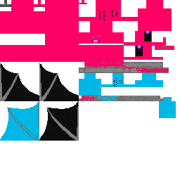 the pink and blue dragon baby Mob 6