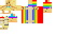 Rainbow poncho
