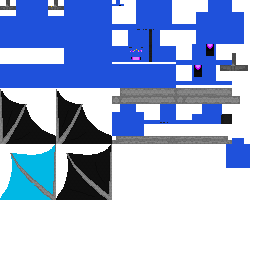 Blue Ender  dragon Mob 7