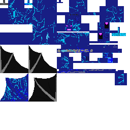 Infected blue ender dragon Mob 2