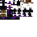 Dark Purple Fire Horse Mob 3