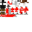 black and red horse Mob 10