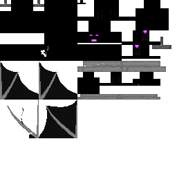 white n black ender dragon he works out Mob 3