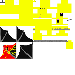 Yellow skeletal Dragon Mob 0