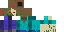 Half zombie herobrine Mob 16