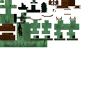 Zombie horse wit long mane Mob 10