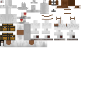 Sittable White Horse With Saddle Mob 2