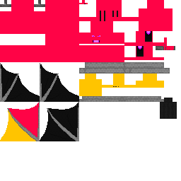 Watermelon Colored EnderDragon Mob 5