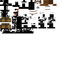 Black and white horse Mob 4